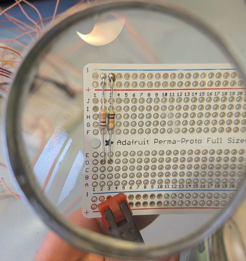 Soldering and wiring the controller