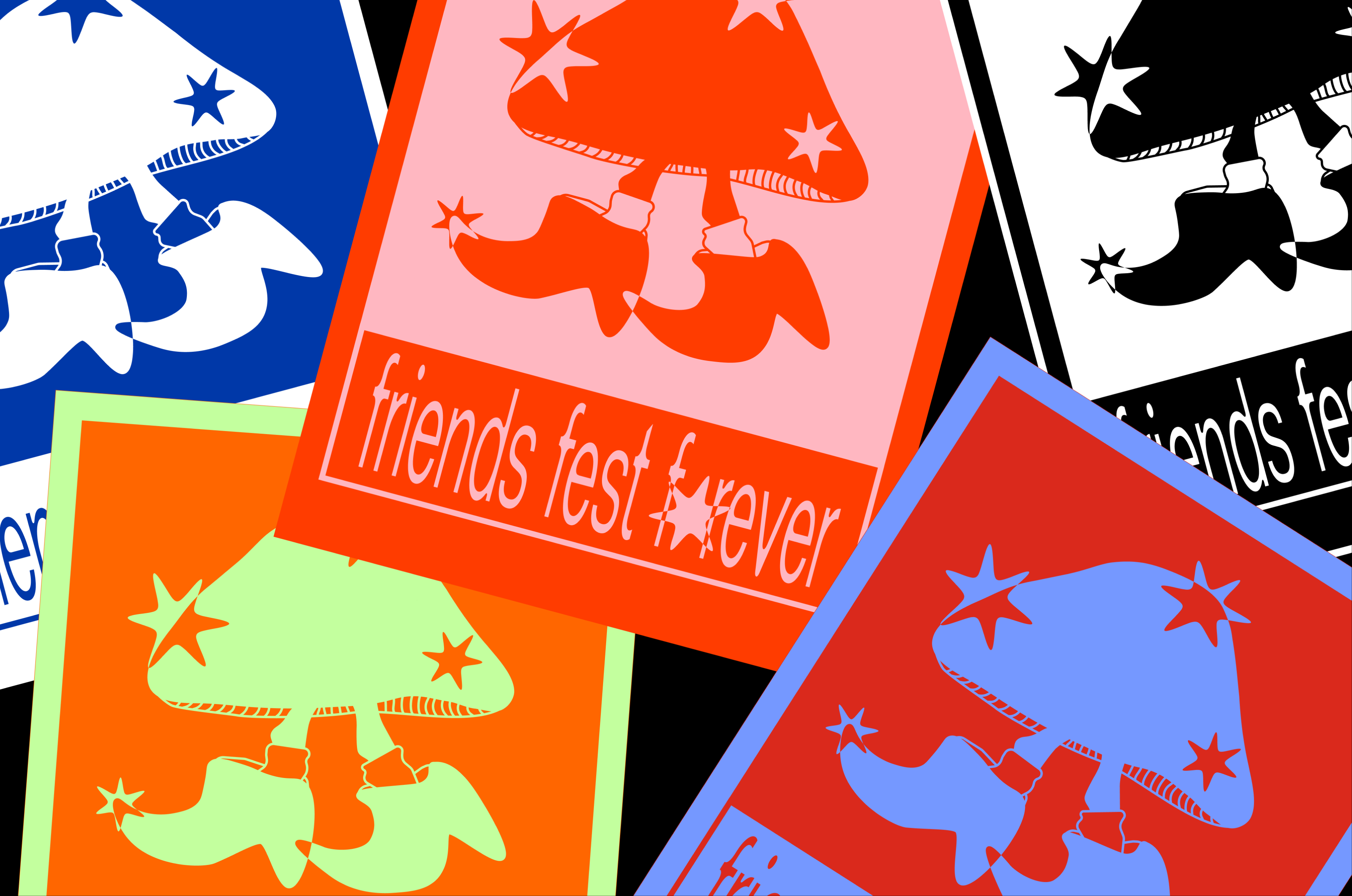Friends Fest branding