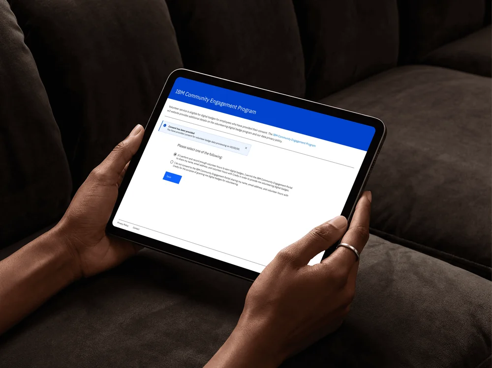 IBM login flow